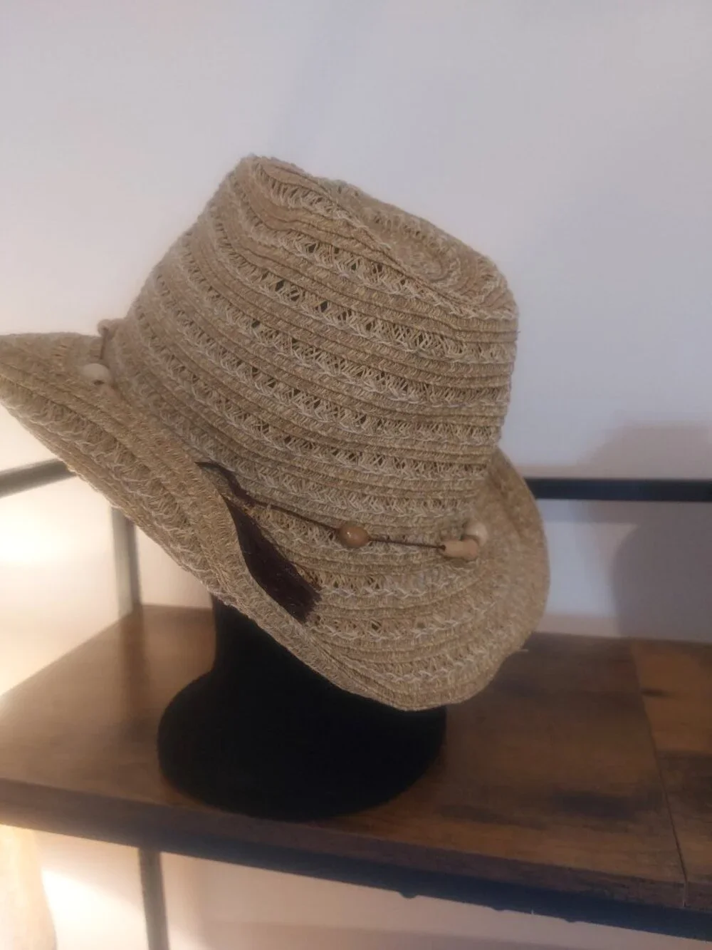 AngelsLair exclusive paper‑braid cowboy hat